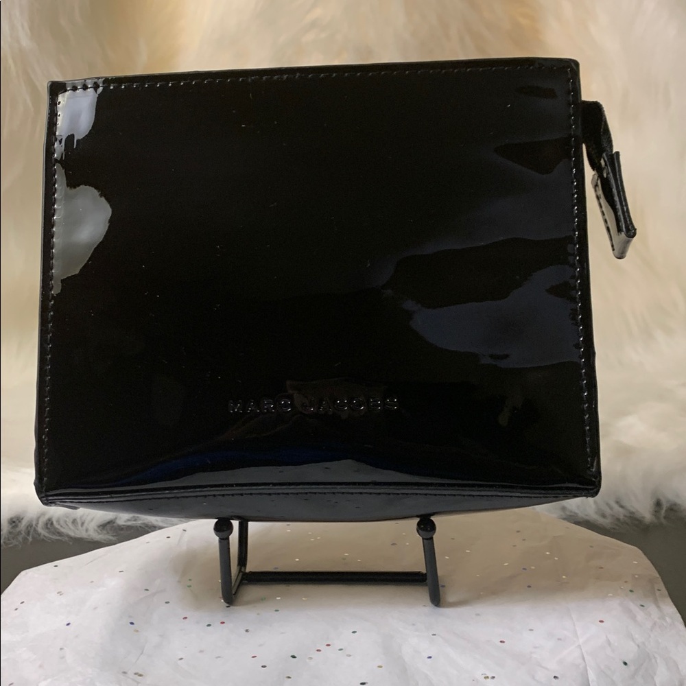 Marc Jacobs Black Patent Leather Clutch (NWT) Black